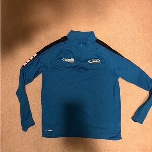Capelli of New York youth boys  Blue warm up top